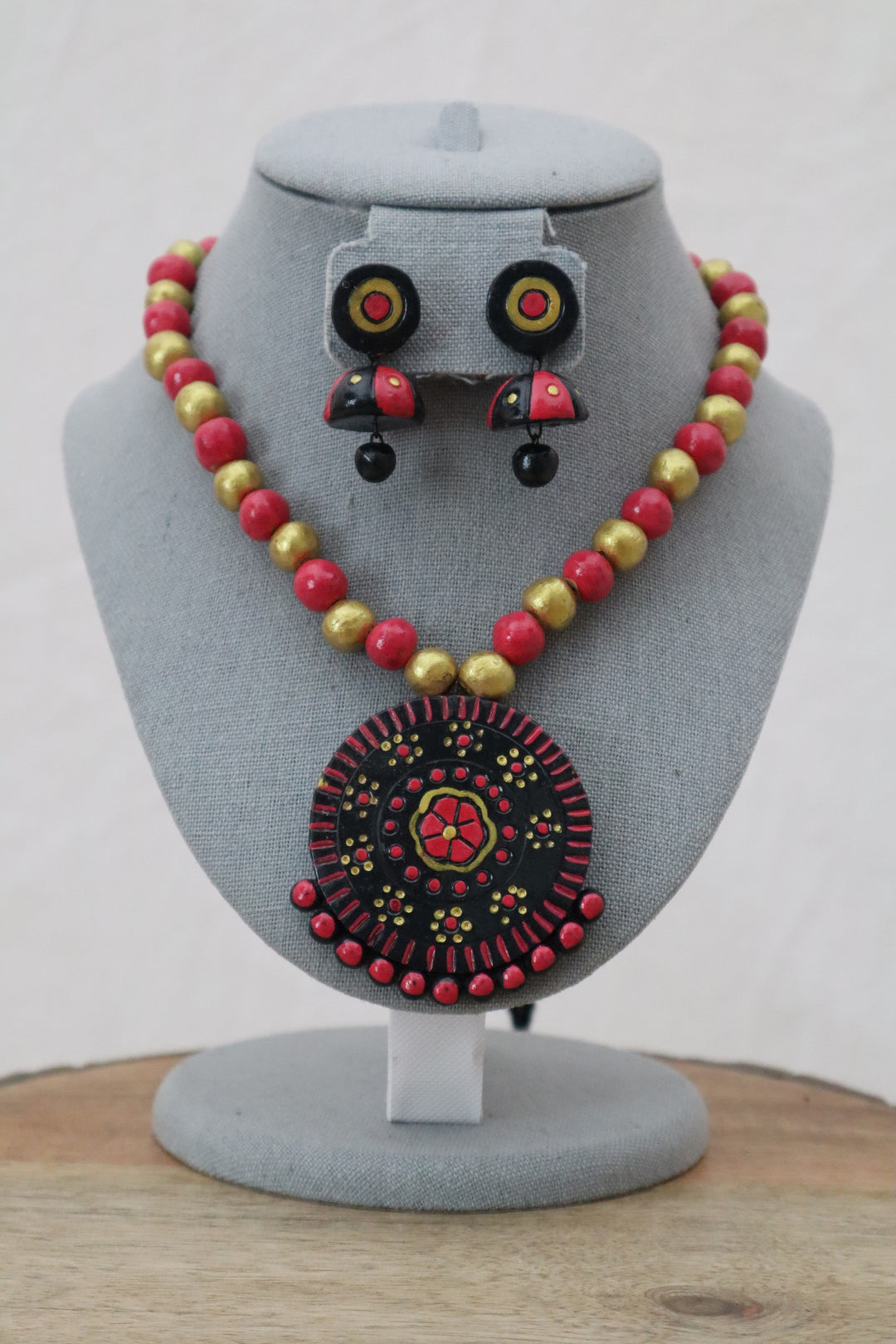 Indian jewelry and accessories in USA |Handmade Terracotta Jewelry Set