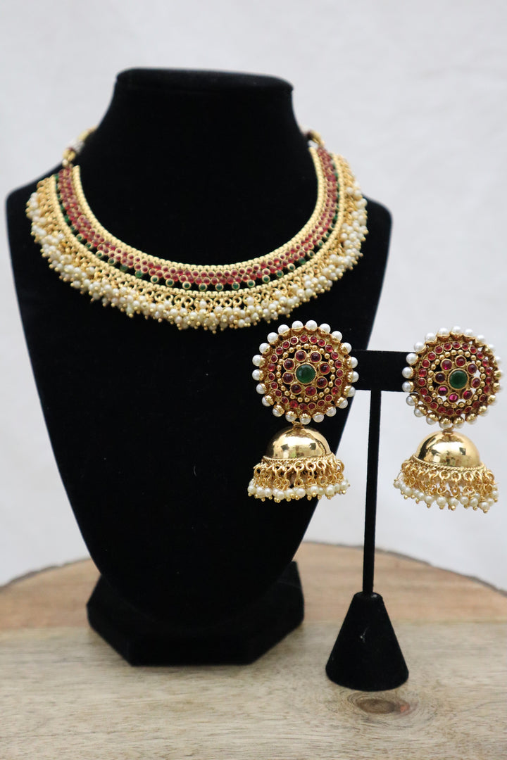 Golden Choker Set