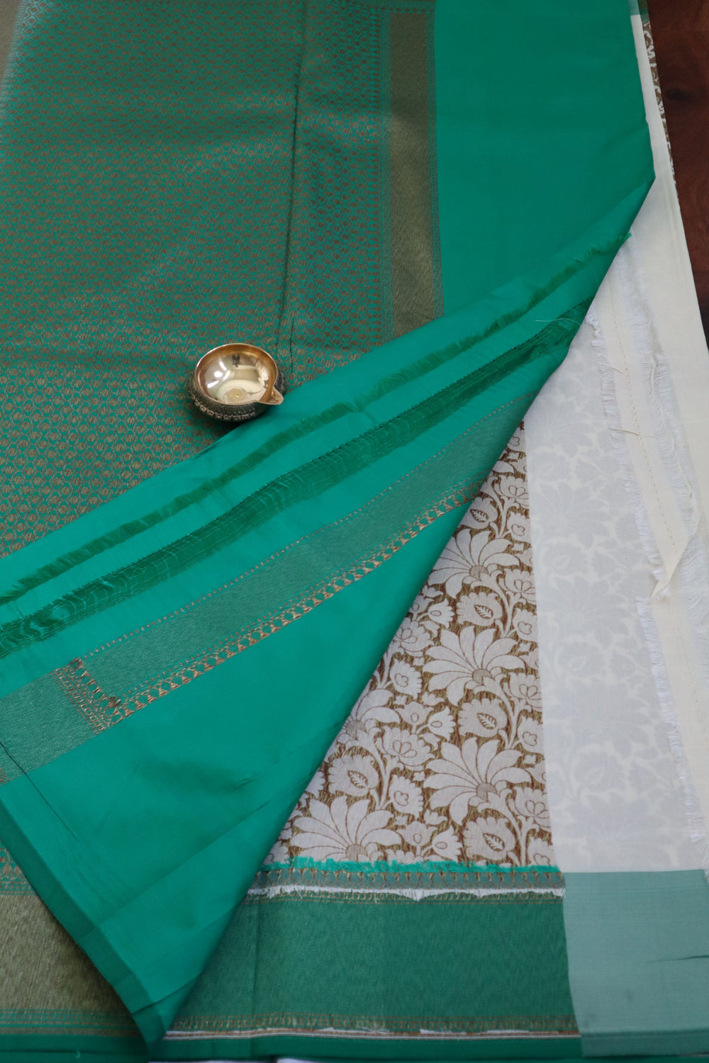 Best online store for Indian sarees in USA | Katan Silk brocade Saree