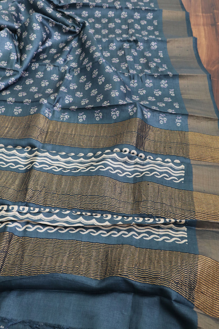 Tussar Silk Saree | Designer Sarees online in the USA