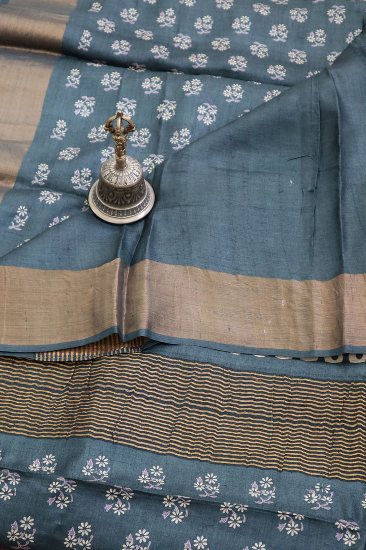 Tussar Silk Saree | Designer Sarees online in the USA