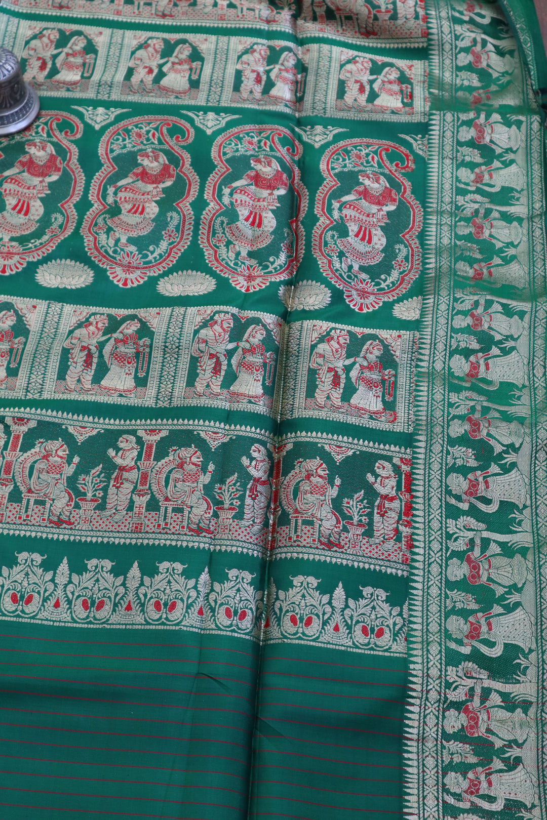 Traditional Indian Wear for Women in USA |Baluchari Silk Saree