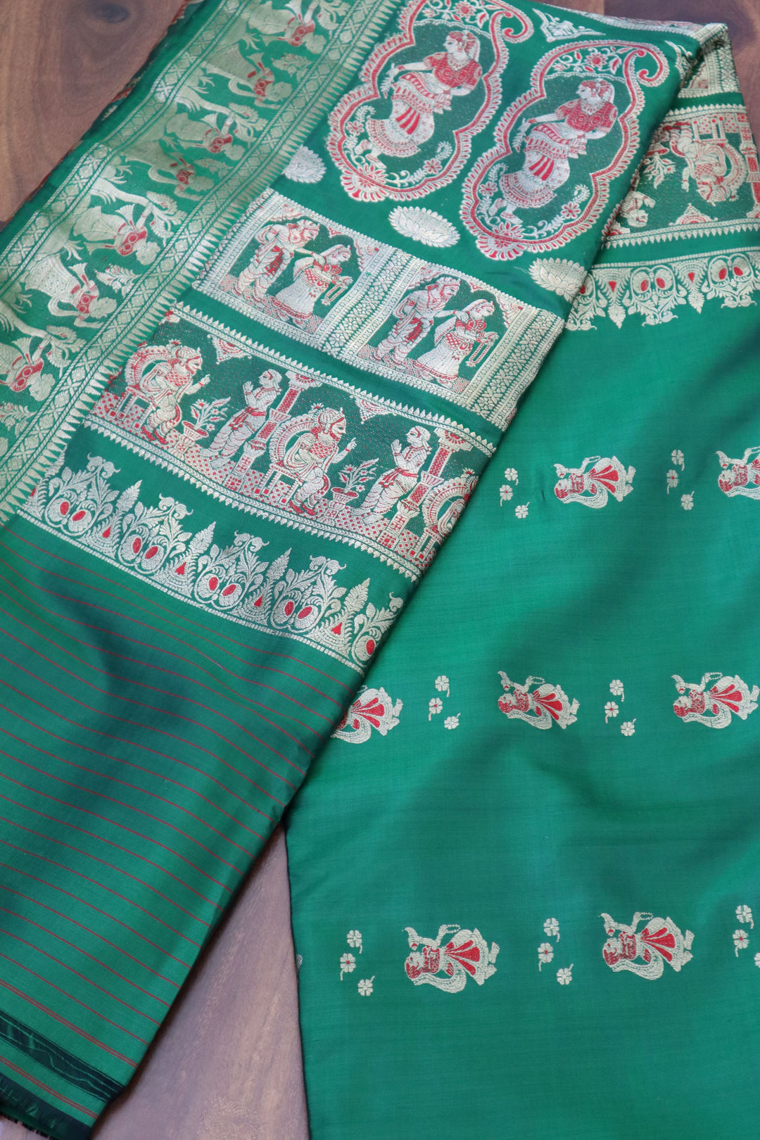 Traditional Indian Wear for Women in USA |Baluchari Silk Saree