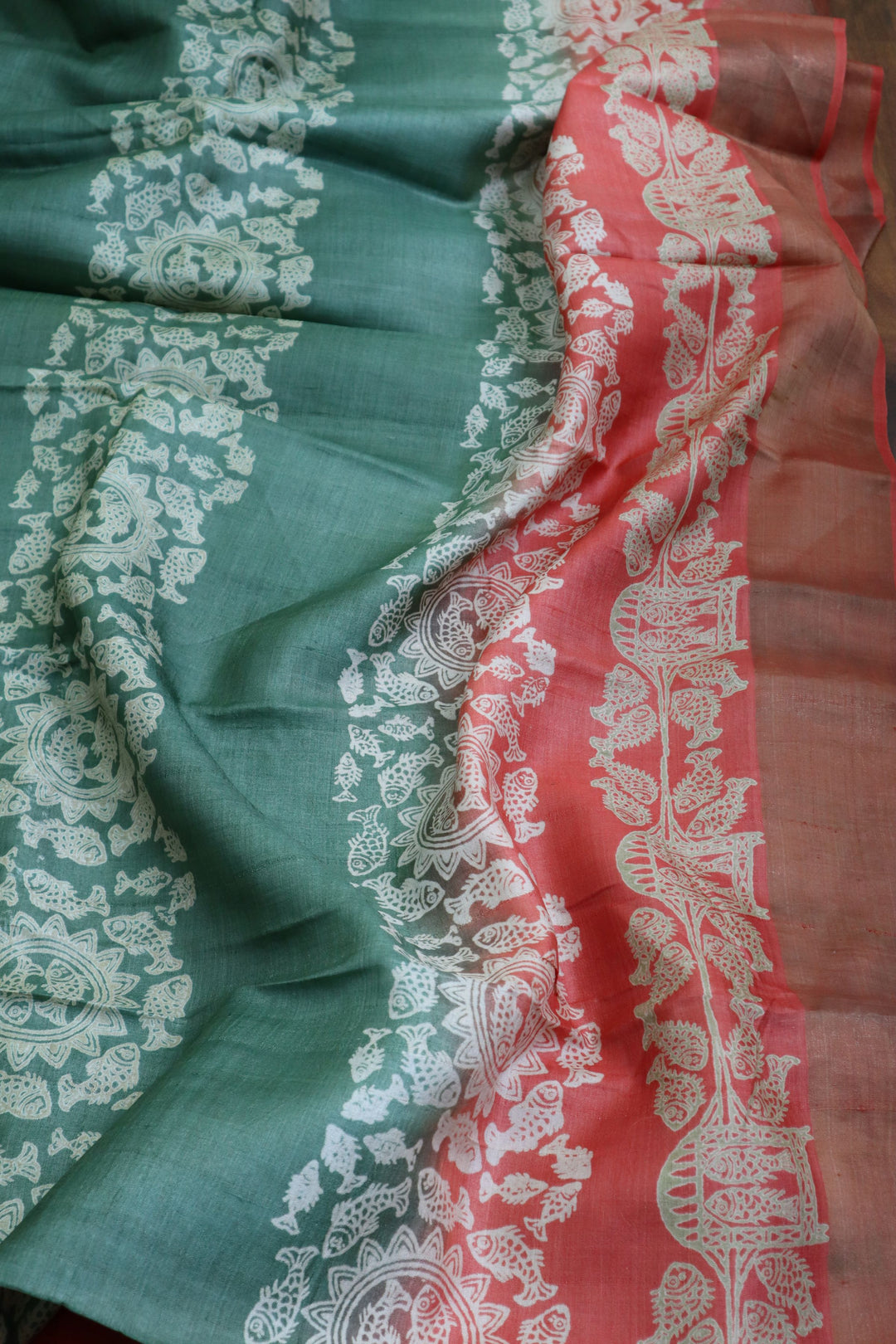 Tussar Silk Saree | Designer Sarees online in the USA