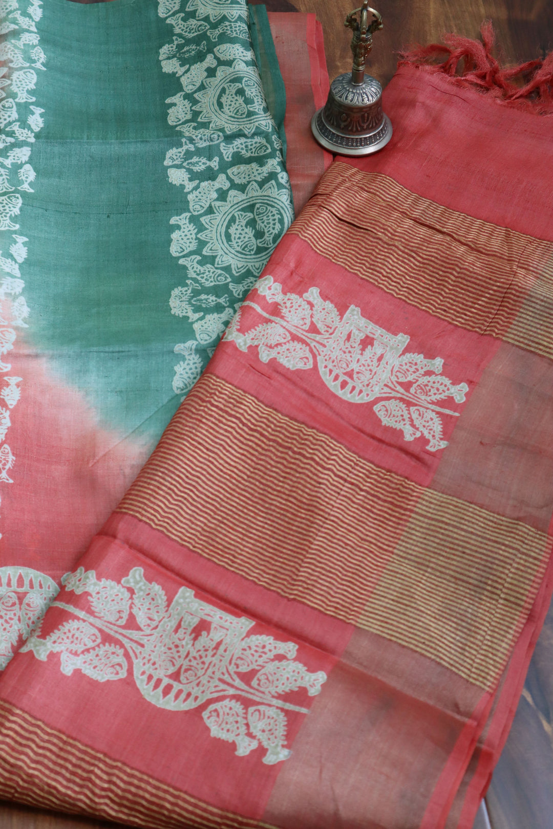 Tussar Silk Saree | Designer Sarees online in the USA