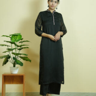 Ladies Kurta Online in USA |Satin Georgette Kurta