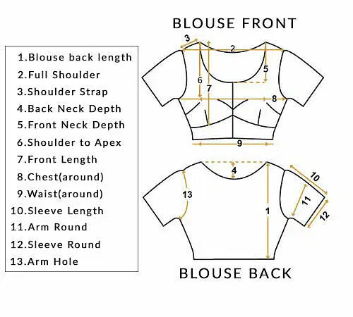 Saree Blouse Stitching Services